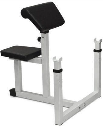 seated preacher curl machine